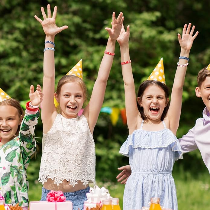 AnyDesign 30Pcs Baseball Silicone Rubber Bracelets Motivational Baseball Bracelet Wristbands 5 Designs Rubber Wristband for Baseball Theme Party Sport Prize Birthday Gift Party Favor Accessories