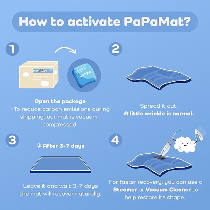 1.3" Thick Baby Floor Play Mat 79x118, Basic Padded Foam Mat for Tummy Time Crawling, Non Slip Cushioned for Babies Toddlers Infants Kids (Beige)