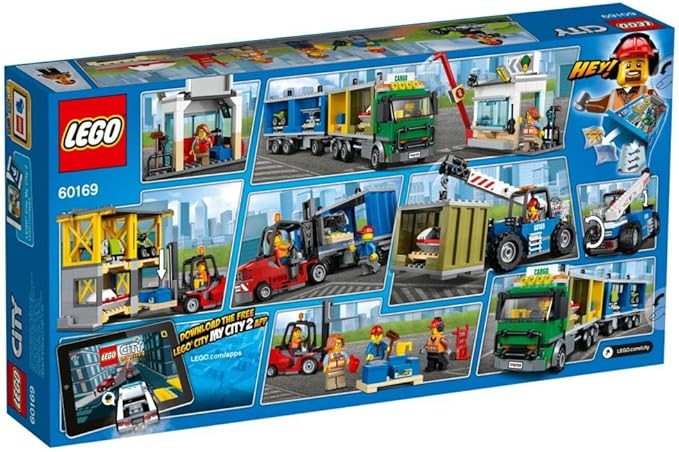 LEGO City Town Cargo Terminal 60169 Building Kit (740 Piece)