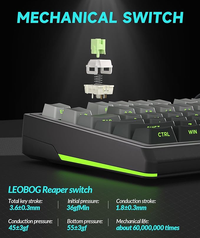 SOLAKAKA KI99 Pro 96% Wireless Mechanical Keyboard, RGB Gaming Keyboard, Hot-Swappable Pre-Lubed Switches, Gasket Structure Creamy Keyboards (Gradient-Black, Non-Silent Version)