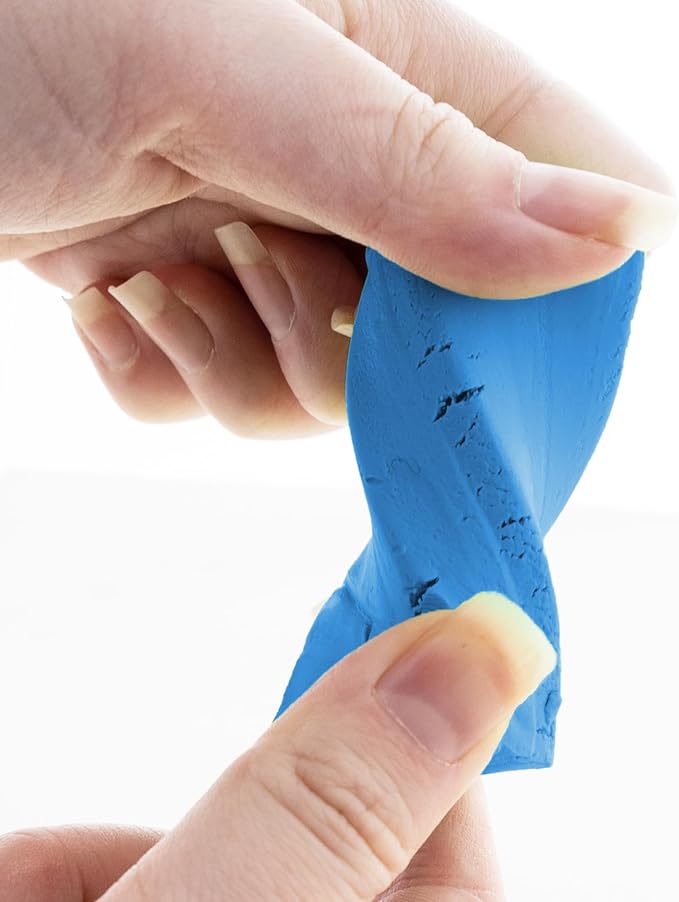 BAZIC Modeling Clay Blue Color 1 LB, Light Dough Art Craft, Non Toxic Gift for Artist Kids Toddler Boys Girls, Bulk for Classroom, 1-Pack