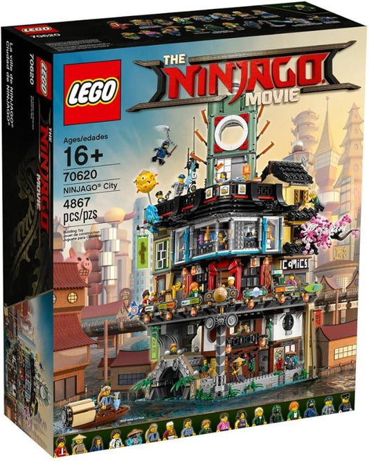 LEGO NINJAGO Ninjago City 70620, 192 months to 252 months (4867 Pieces)