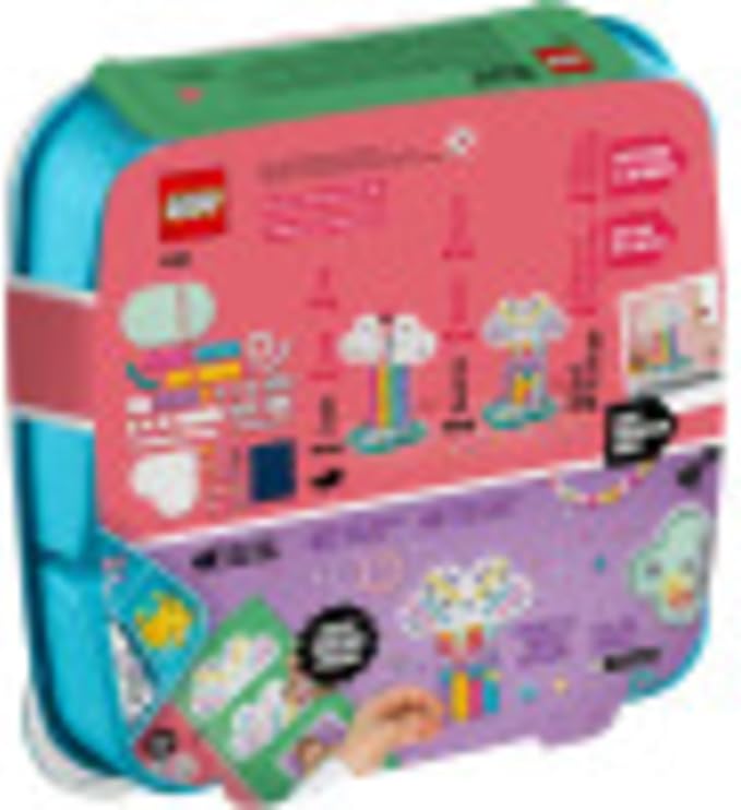 LEGO DOTS Rainbow Jewelry Stand 41905 DIY Craft Decorations Kit, A Fun Toy for Kids who Like Creating Arts and Crafts Bedroom Decor Accessories (213 Pieces)