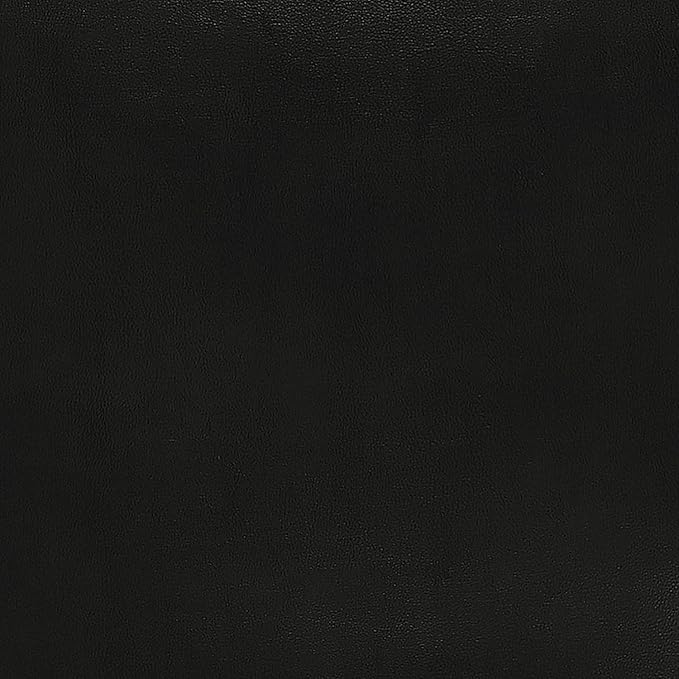 La-Z-Boy Delano Big & Tall Executive Office Chair, High Back Ergonomic Lumbar Support, Bonded Leather, Black with Weathered Gray Wood