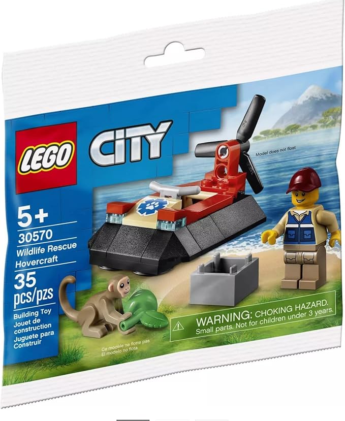 LEGO City 30570 Wildlife Rescue Hovercraft