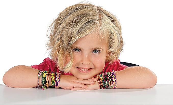 Fun Express Woven Friendship Bracelets - VBS Vacation Bible School Supplies/Decor - Set of 12 - Kids Jewelry