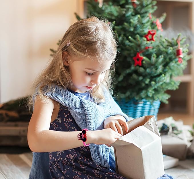 15Pack Rubber Bracelets Wristband Bracelets for Birthday Party Supplies Favors Prize Rewards (15)