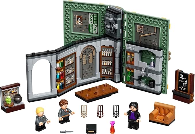 LEGO® Harry Potter™ Hogwarts™ Moment: Potions Class 76383 Brick-Built Playset with Professor Snape’s Potions Class