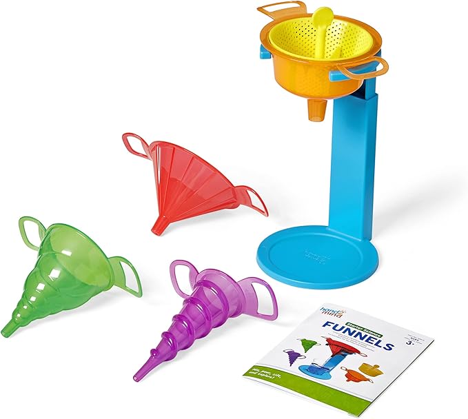 hand2mind Starter Science Funnels, Science Lab Equipment, Sifting Toys, Sand Sifter, Water Table Toys, Sensory Play Toys, Educational Science Kits, Kids Chemistry Set, Science Supplies for Classroom
