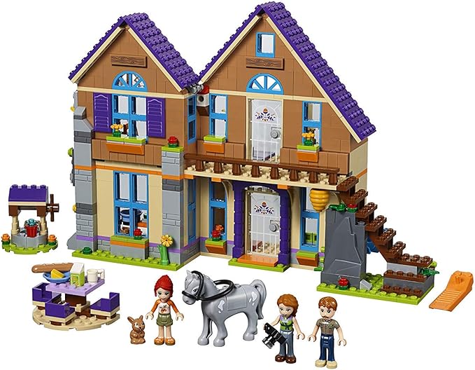 LEGO Friends Mia's House 41369 Building Kit with Mini Doll Friends Figures and Toy Horse (715 Pieces)