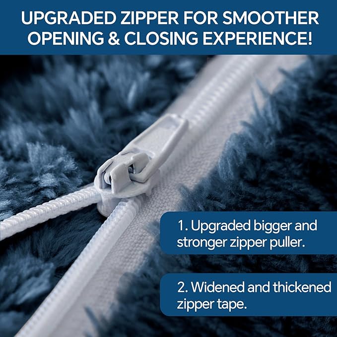 BEDELITE Travel Blanket with Bag, Ultra-Soft Jacquard Fleece Blanket with Luggage Sleeve & Backpack Clip, Airplane Blanket Travel Essentials, Navy