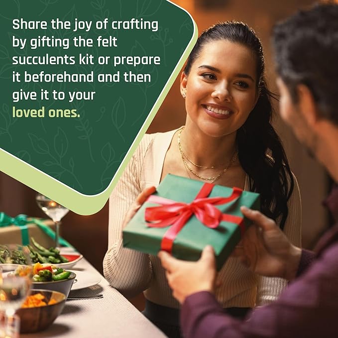 Craft Crush — Mini Plants Terrariums Easy Fun Arts and Craft Kit — Make 3 Charming Faux Terrariums! — For Ages 13 and Up