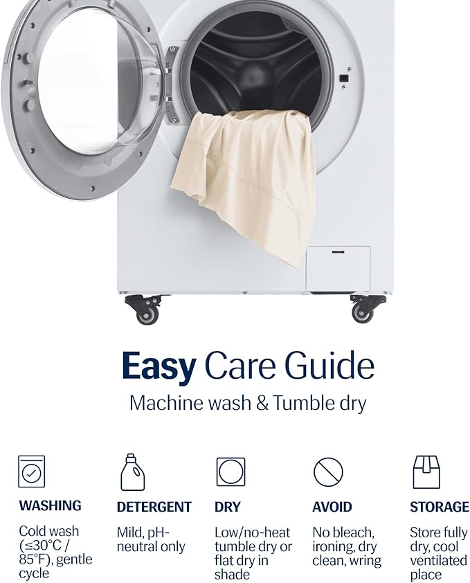 REST® Evercool®+ Cooling Pillowcases King - 2 Pillowcases for Sensitive Skin, Silver Infused Fabric for Hygienic Sleep, Silky Smooth for Curly Hair, High Elastic for Snug Fit (19x35 inches)