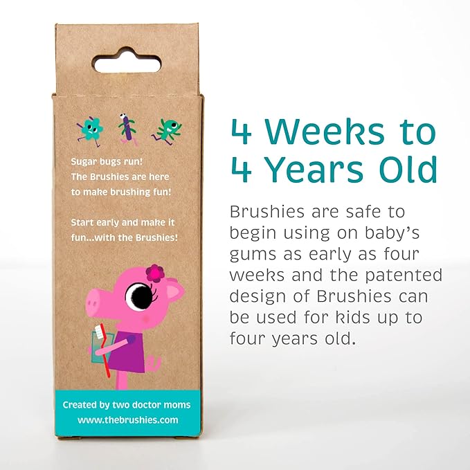 Pinkey The Pig Toddler Toothbrush/Dental Item/Youth Tooth & Gum Care/Ages 4 Weeks to 4 Years