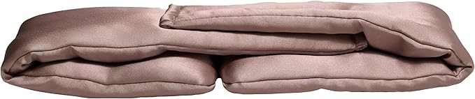 Better zzZ 100% Pure Mulberry Silk Sleep Mask for Women & Men – Adjustable Velcro Strap, Total Blackout, No Pressure Eye Mask for Deep Sleep & Travel Pouch Included - (Pink)