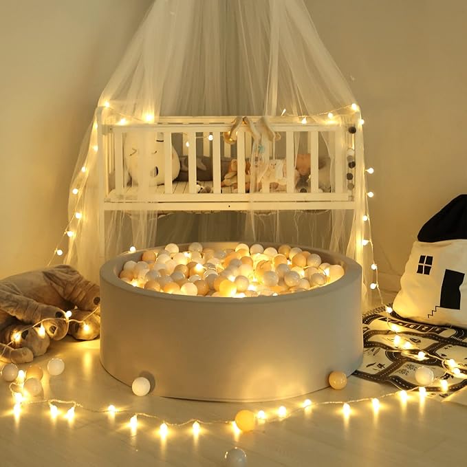 GOGOSO Ball Pit Balls for Toddles, Kids Plastic Balls for BallPit, Pool, Baby Party Accessories, Birthday Decoration 50 100 200 500 1000