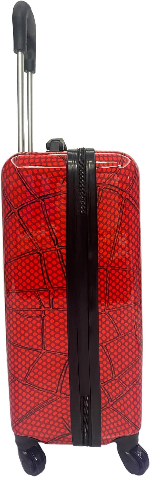Fast Forward 20 Inches Spiderman Suitcase For Kids - Hard Sided Tween Spinner Travel Trolley Kids Suitcase For Boys With Wheels