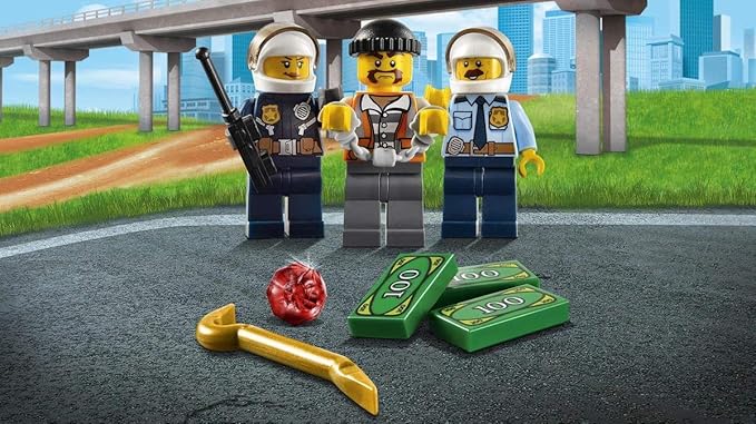 LEGO City Police Tow Truck Trouble 60137 Building Toy (144 Pieces)