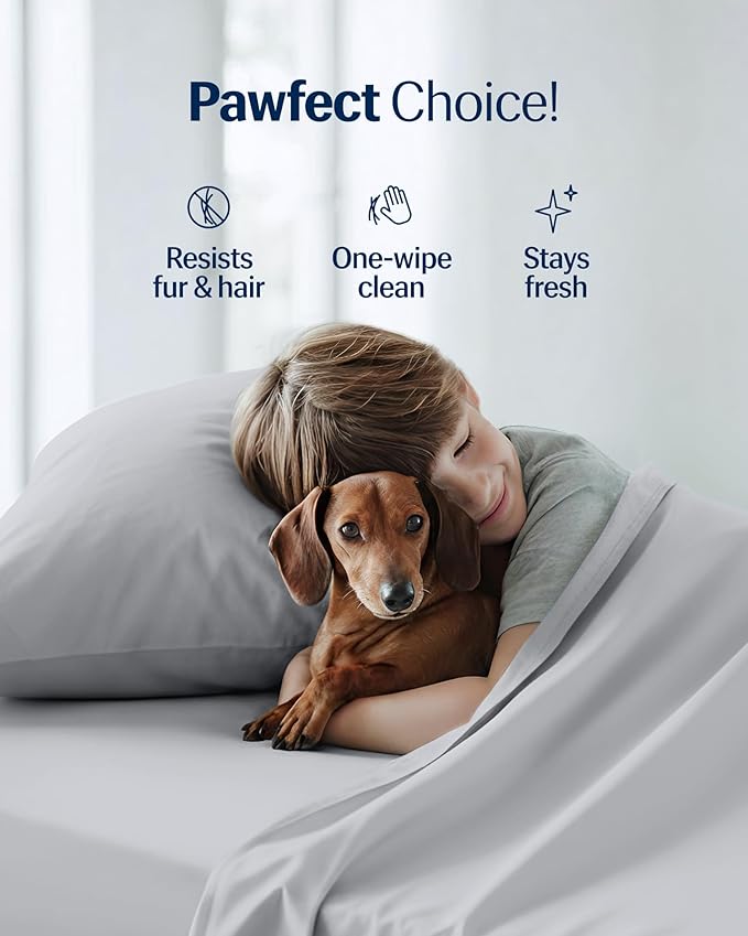 REST® Evercool®+ Cooling Pillowcases King - 2 Pillowcases for Sensitive Skin, Silver Infused Fabric for Hygienic Sleep, Silky Smooth for Curly Hair, High Elastic for Snug Fit (19x35 inches)