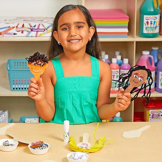 Craft Stick Faces - Set of 20