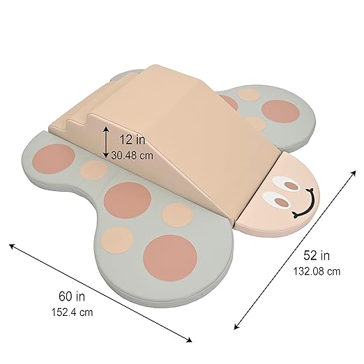 Children's Factory Nature Butterfly Climber, Toddler Indoor Playground Set, Soft Play Climbing for Toddlers, Elements