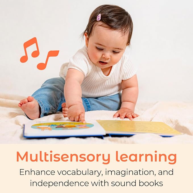 Cali's Books Greek Nursery Rhymes | Bilingual Children's Books | USB C Rechargeable | Interactive Musical Book for Baby, Toddlers | Bilingual Baby Books | Greek Gifts for Kids