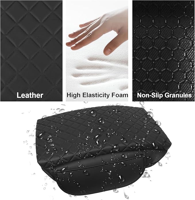 BreTrewri Center Armrest Console Pad for 2022 2023 2024 2025 Honda Civic 11th Gen Civic 2022-2025 Armrest Lips Cover Storage Covers Accessories (11th gen CIVIC-22)