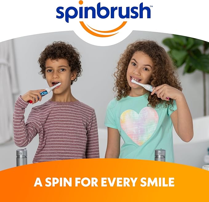 Spinbrush Gabby's Dollhouse Kids Electric Battery Toothbrush