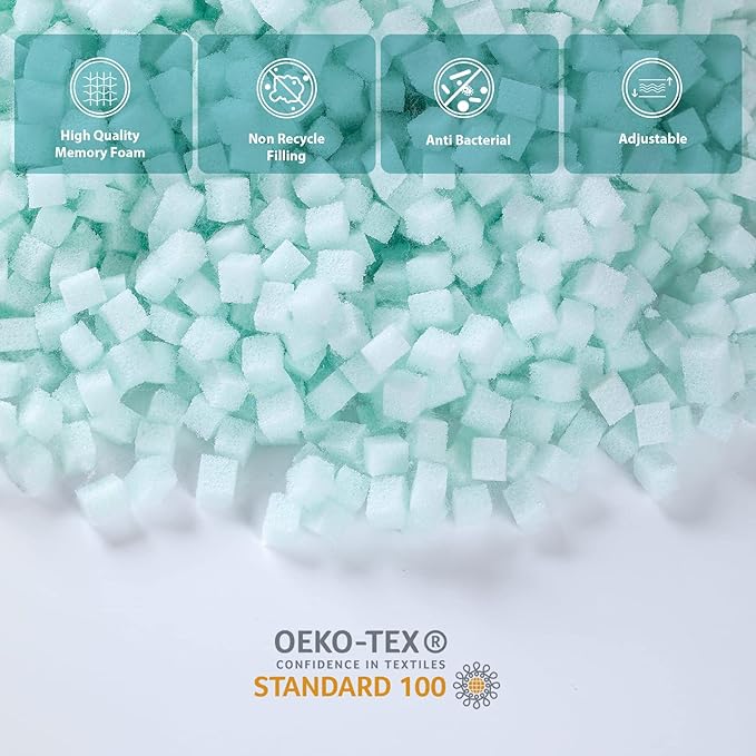 Extra Long Body Pillow Memory Foam 160x50cm – Body Pillows for Anime Pillowcase – with Cooling Cover 20 x 63 inches