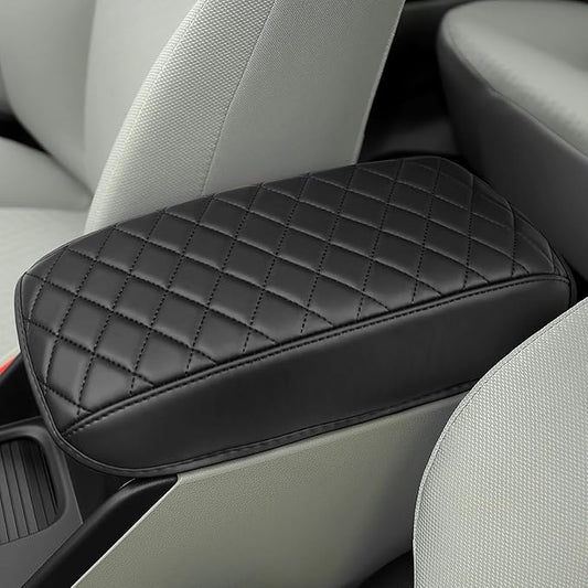 Bercicci Center Console Armrest Cover Compatible with Honda 2012-2015 Civic Sport Accessories Leather Material Center Console Liner Protection