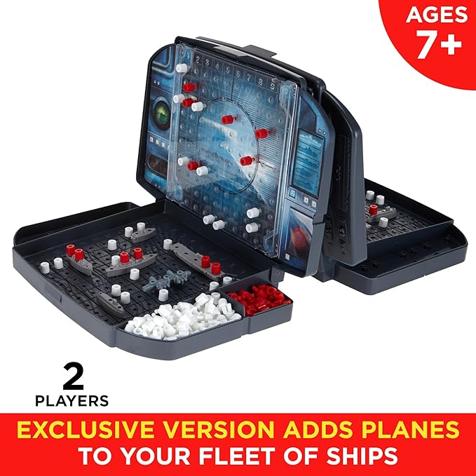 Hasbro Gaming Battleship with Planes | 2-Player Strategy Board Games for Kids | Easter Gifts for Boys & Girls | Ages 7+ (Amazon Exclusive)