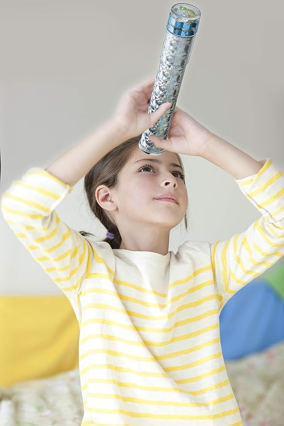 4M Kidzlabs Kaleidoscope Making Kit - Optical Light Physics Stem Toys Craft Gift for Kids & Teens, Boys & Girls (3435)