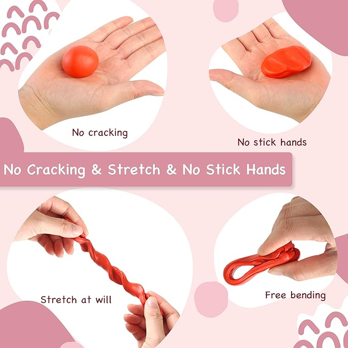 Aestd-ST Polymer Clay 36 Colors, Modeling Clay for Kids, Non-Sticky Oven Bake Clay with Sculpting Tools and Accessories, Holiday Halloween Christmas Gift for Children and Artists.