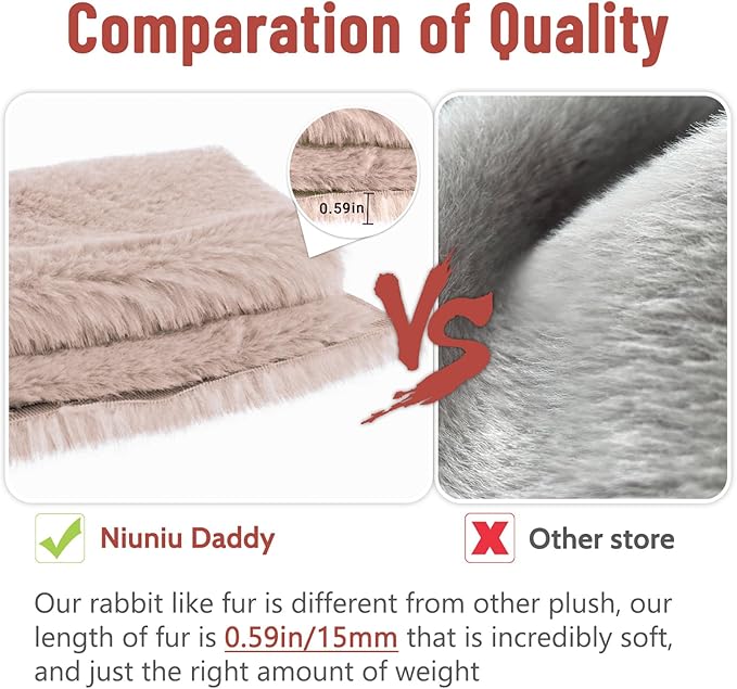 Niuniu Daddy 20" | 3.3 Pound Lemur Weighted Stuffed Animals, Large Pillowfort Plush Animal Toys for Kid Adult Baby, Cute Body Pillow for Gifts Presents Birthday Christmas Holiday Thanksgiving