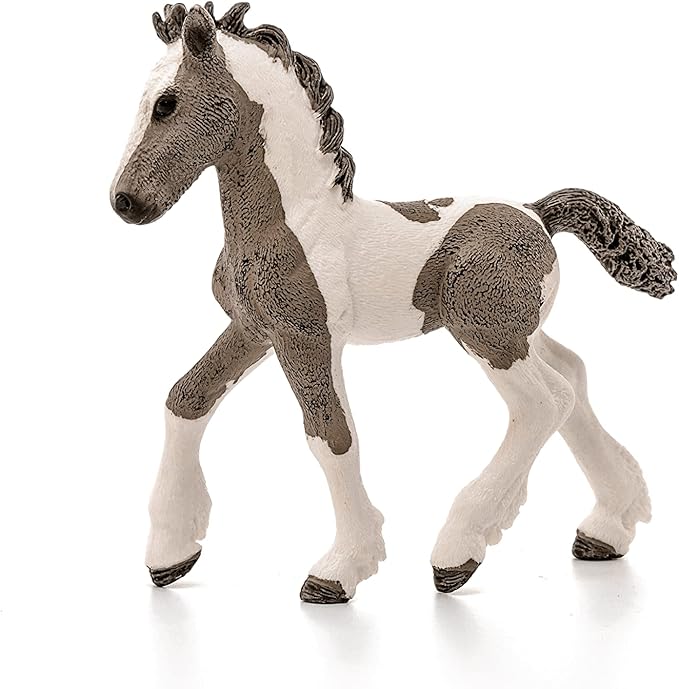 Schleich Farm World, Realistic Farm Animal Horse Toys for Kids and Toddlers, Tinker Foal Toy Figurine, Ages 3+