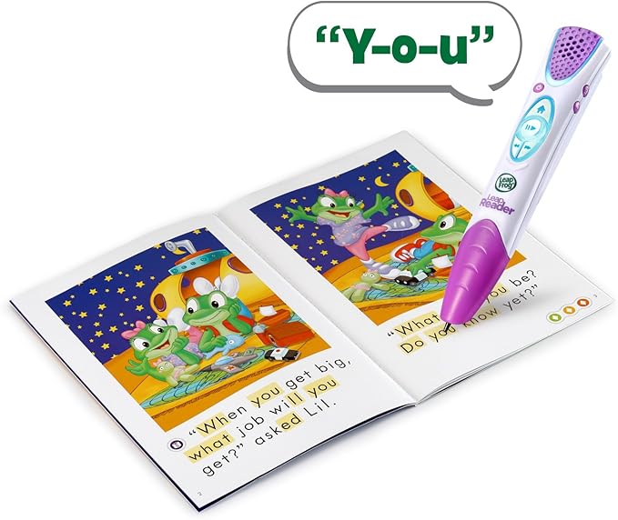 LeapFrog LeapReader System Learn-to-Read 10 Book Mega Pack, Pink