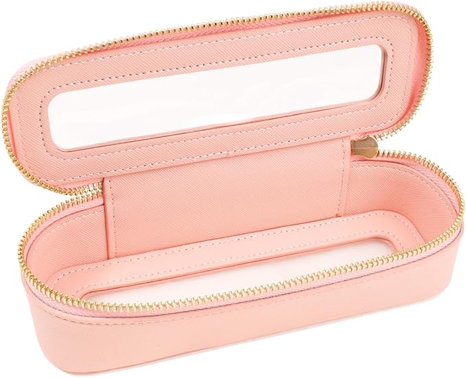 FFpaw Travel Clear Makeup Bag Set, TSA Approved Cosmetic Bag Case with Zipper Portable Makeup Pouch Toiletry Bag Women Traveling Cosmetic Organizer Storage Bag Car Organizer Car Essentials for Women
