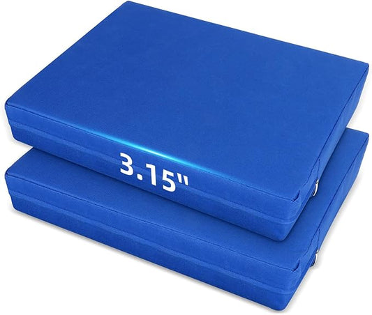 FirstGift 3.15" Thick Waterproof Stadium Seat Cushion for Bleachers, Portable Padded Chair for Sports Events, Concerts, Outdoor Mat – Lightweight & Comfortable