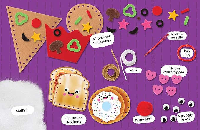 KLUTZ My Simple Sewing Jr. Craft Kit