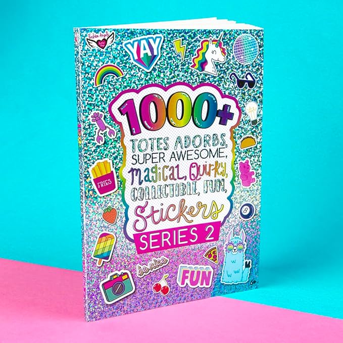 Fashion Angels 1,000+ Totes Adorbs Sticker Book, Includes Fun & Colorful Craft Stickers, Ideal for Accessorizing Kids & Teens Notebooks, Journals & More