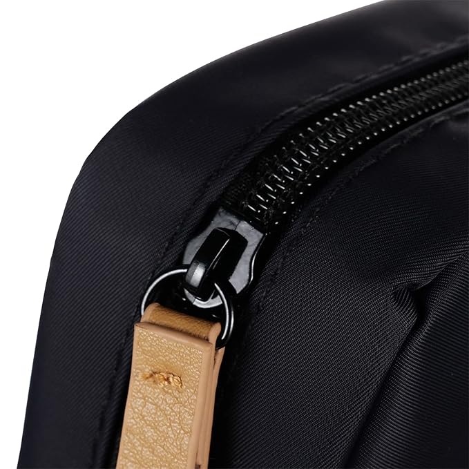 Hekyip Mini Cosmetic Bag, Travel Makeup Pouch, Portable Waterproof Cosmetic Pouch for Ladies Women, Mini (Mini Inner Red)