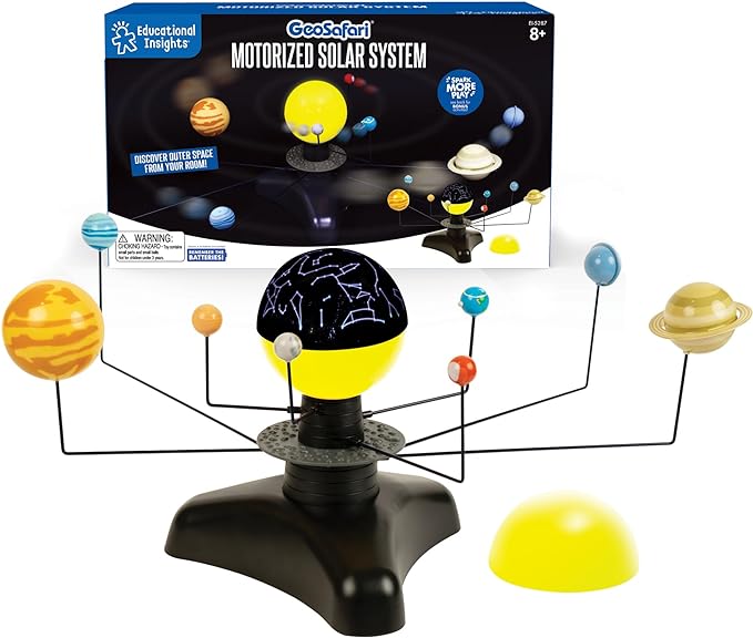 GeoSafari Motorized Solar System Toy, STEM Toy, Solar System For Kids, Gift For Boys & Girls, Ages 8+