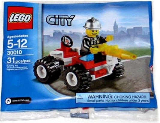 LEGO 30010 City Fireman with Vehicle (Bag of 31 Pieces)