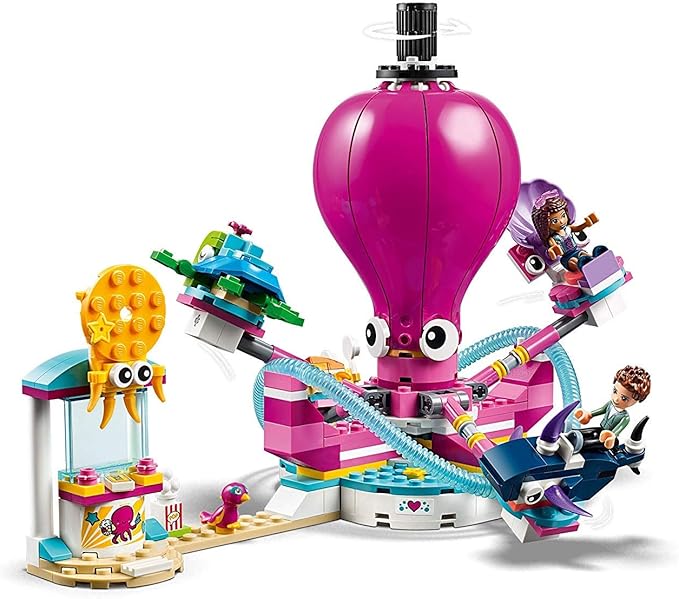 LEGO® -The Octopus Carousel Friends Building Games, 41373, Multicoloured