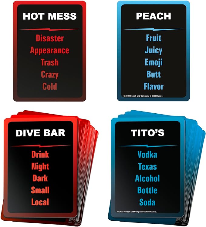 Hasbro Gaming Taboo Uncensored Board Game for Adults Only | Ages 17+ | 4+ Players | 20 Mins. Avg. | Hilarious NSFW Party Games for Adults