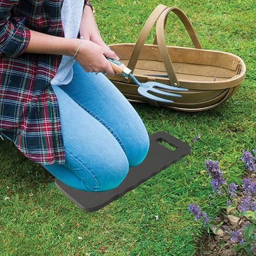 6 Pack Garden Kneeling Pads, Foam Thick Knee Pad, Kneeler Mat for Long Gardening Hours, Yoga, Prayer and Exercise 16 x 7 x 1 Inch, Black
