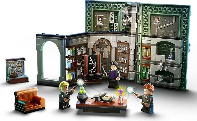 LEGO® Harry Potter™ Hogwarts™ Moment: Potions Class 76383 Brick-Built Playset with Professor Snape’s Potions Class