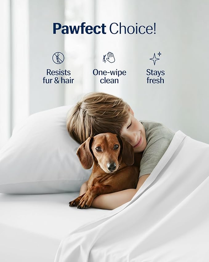 REST® Evercool®+ Cooling Pillowcases King - 2 Pillowcases for Sensitive Skin, Silver Infused Fabric for Hygienic Sleep, Silky Smooth for Curly Hair, High Elastic for Snug Fit (19x35 inches)