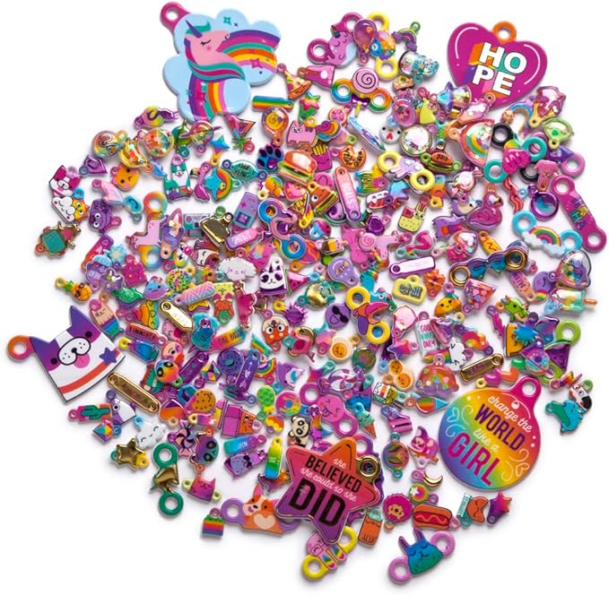 Craft-tastic — Puffy Charm Palooza — DIY Jewelry Craft Kit — Create Personalized Charms Using Easy to Make Puffy Charms — for Kids Ages 6 and Up