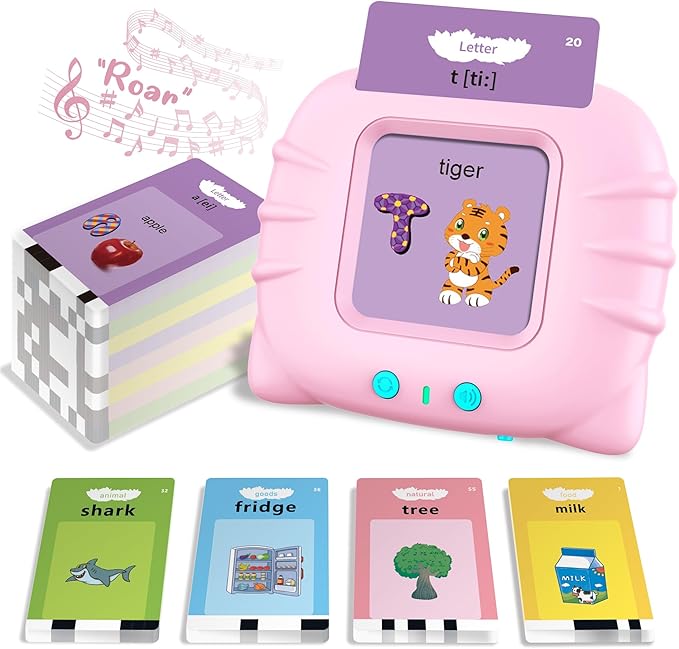 ABC Learning Flash Cards for Toddlers 2 3 4 5 6 Year Old, 510 Sight Words Toddler Toys, Pocket Speech Therapy Toys, Educational Learning Toys, Toddler Flash Cards, Gifts for Boys Girls 2-6